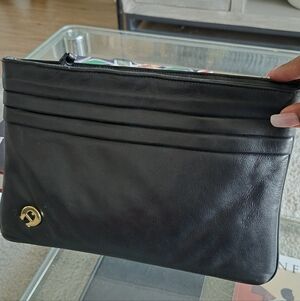 Etienne Aigner Vintage Leather Clutch